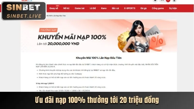 Hoàn trả hàng tuần cho người chơi nổ hũ